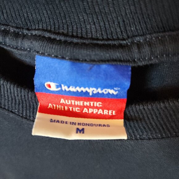 UCSB Navy blue T-shirt men’s size medium short sleeve Tee Champion Cotton - Picture 3 of 8